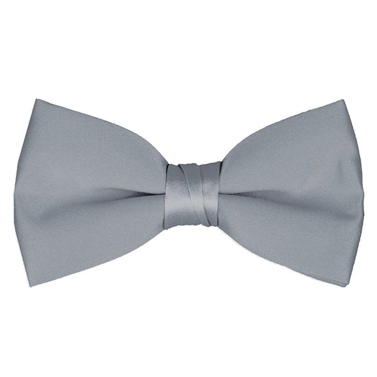 Men's Classic Pre-Tied Formal Tuxedo Bow Tie - Silver