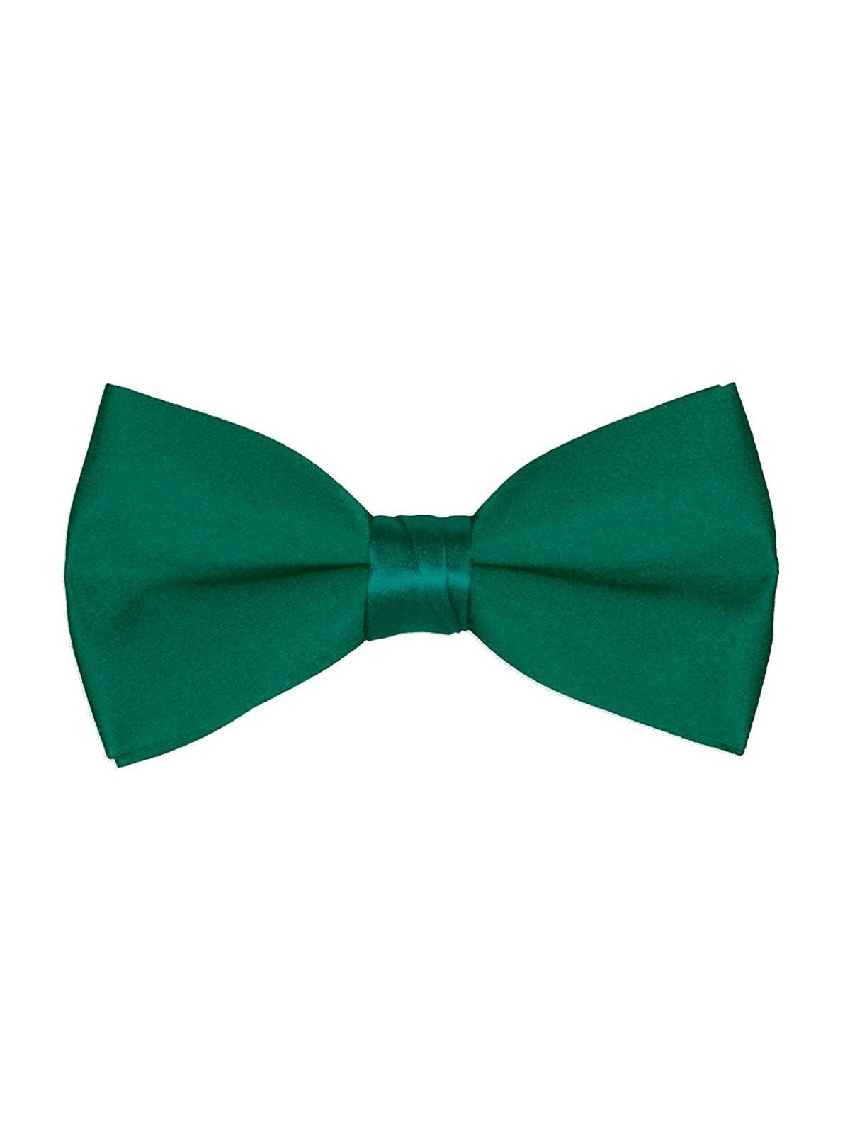 Men's Classic Pre-Tied Formal Tuxedo Bow Tie - Emerald Green – Fine Tuxedos
