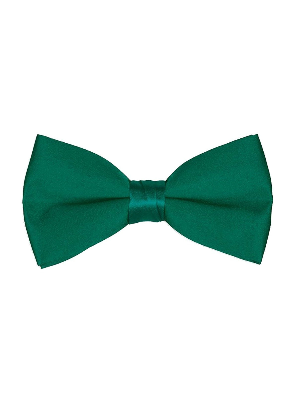 Men's Classic Pre-Tied Formal Tuxedo Bow Tie - Emerald Green