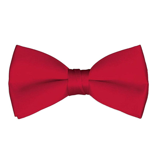 Men's Classic Pre-Tied Formal Tuxedo Bow Tie - Red