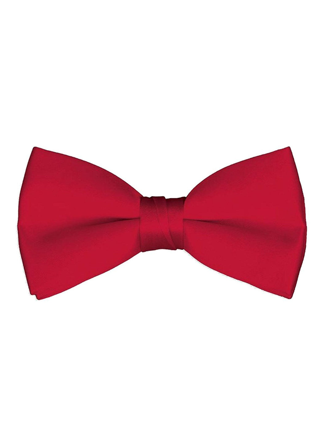 Men's Classic Pre-Tied Formal Tuxedo Bow Tie - Red