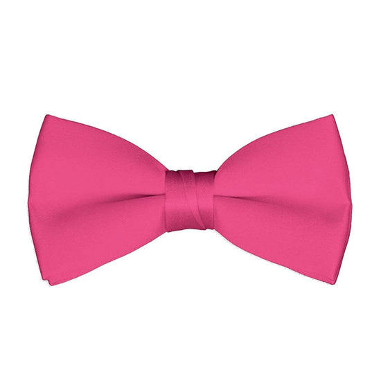 Men's Classic Pre-Tied Formal Tuxedo Bow Tie - Hot Pink