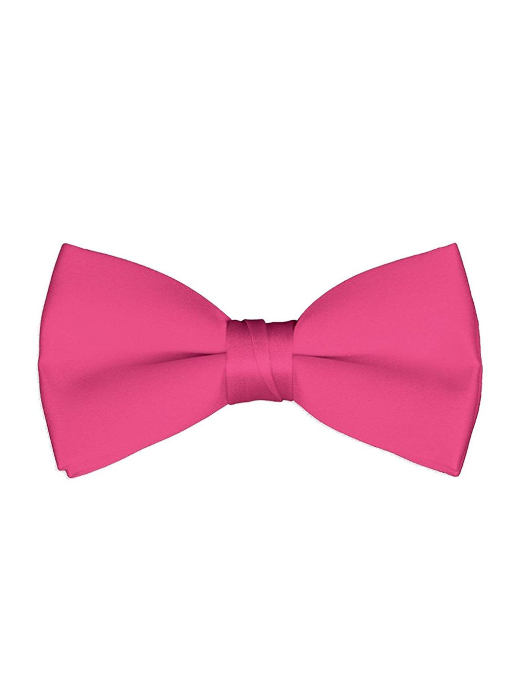 Men's Classic Pre-Tied Formal Tuxedo Bow Tie - Hot Pink