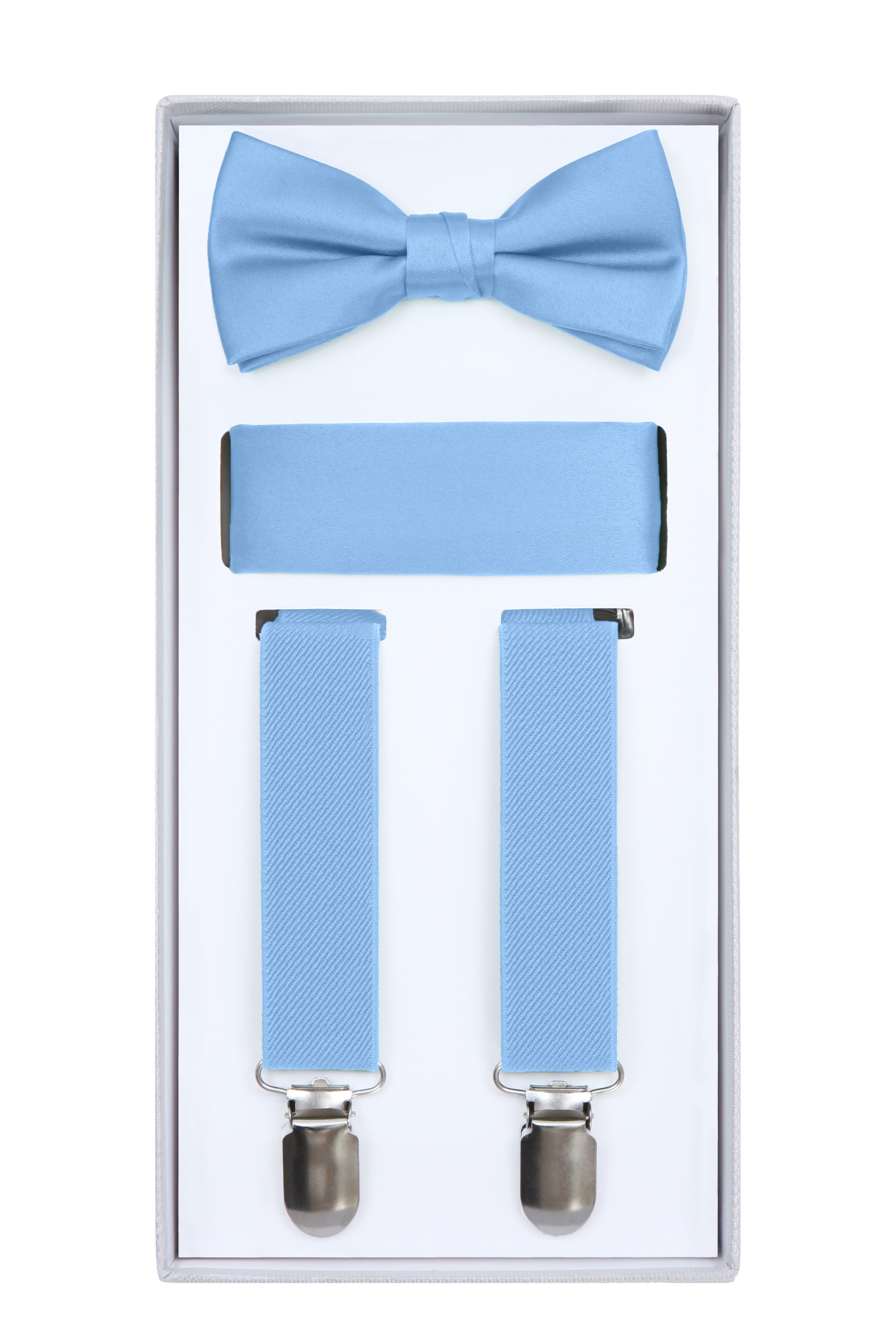 Boy's Light Blue Suspender Set – Fine Tuxedos
