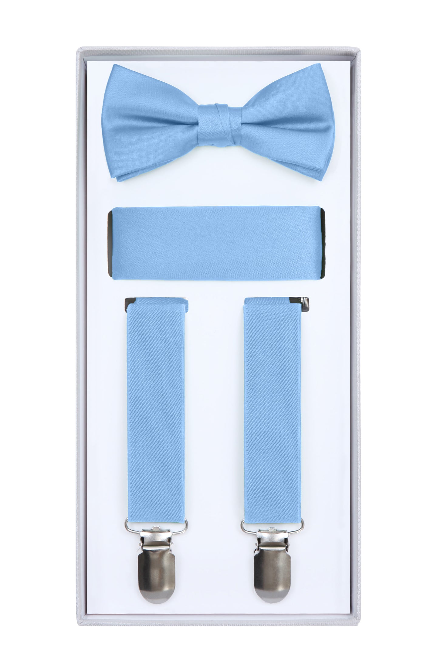 Boy's Light Blue Suspender Set
