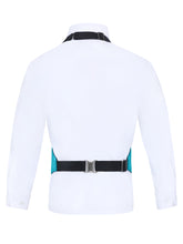 Load image into Gallery viewer, S.H. Churchill &amp; Co. Boy&#39;s 3 Piece Teal Backless Formal Vest Set - Includes Vest, Bow Tie, Pocket Square for Tuxedo or Suit
