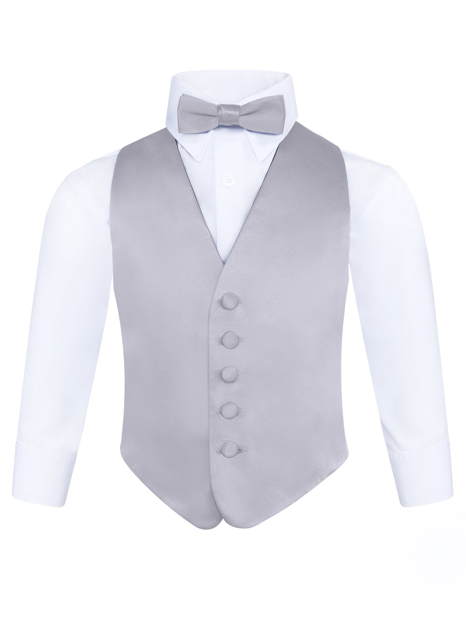 Tuxedo with silver vest and tie hotsell