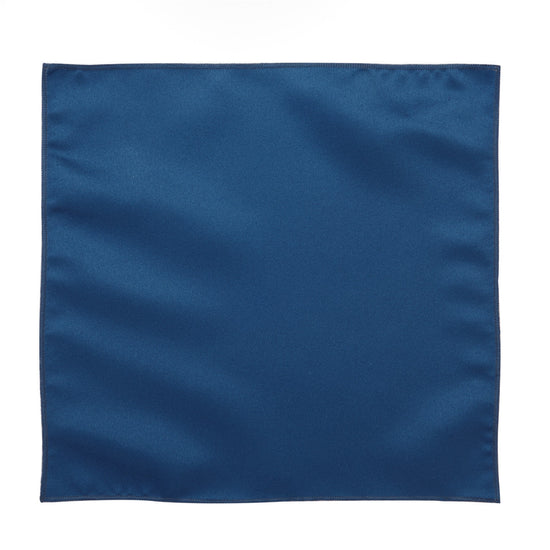 Deluxe Satin Formal Pocket Square (Royal Blue)