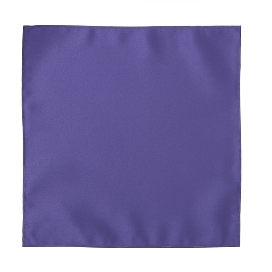Deluxe Satin Formal Pocket Square (Purple)