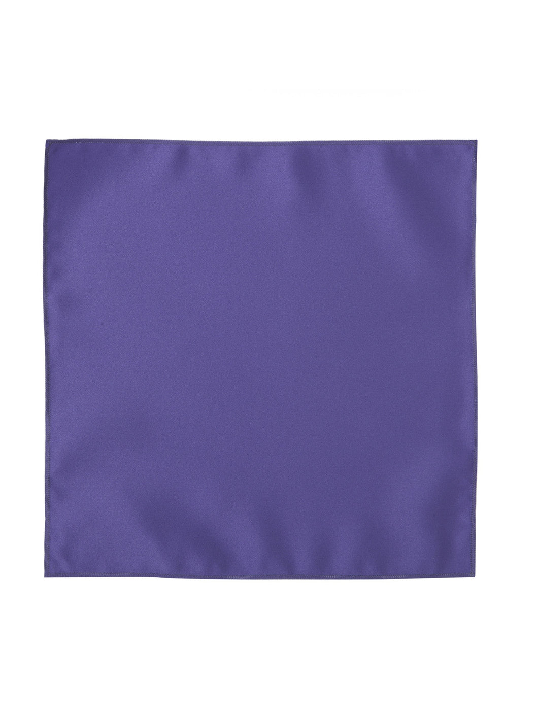 Deluxe Satin Formal Pocket Square (Purple)