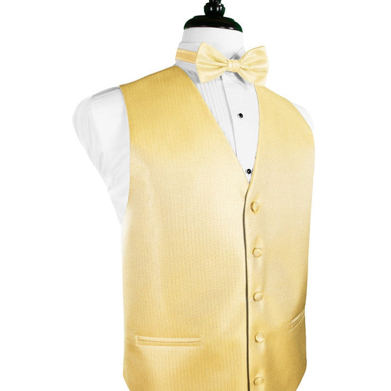 Buttercup Herringbone Tuxedo Vest (5X-Large LONG (62-64))