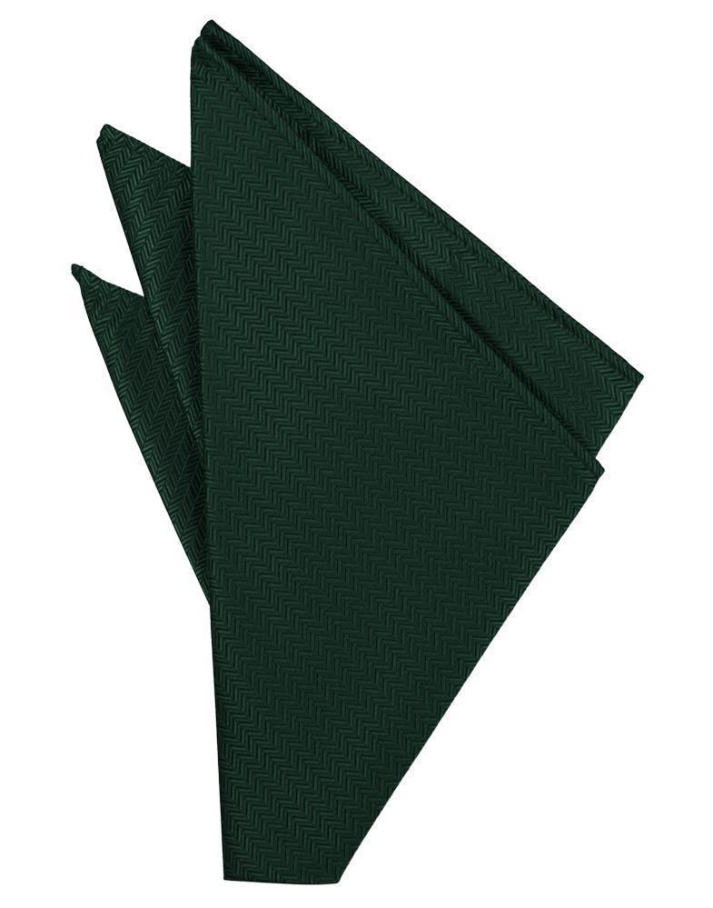 Hunter Herringbone Pocket Square Formal Pocket Square