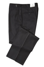 Load image into Gallery viewer, Black Luxury Viscose Blend Tuxedo Pants
