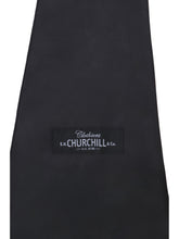 Load image into Gallery viewer, S.H. Churchill &amp; Co. Men&#39;s Classic Formal Wool Black Backless Tuxedo Vest And Bow Tie
