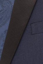 Load image into Gallery viewer, Slim Fit Indigo Blue Pindot Dinner Jacket
