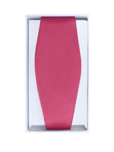 Load image into Gallery viewer, S.H. Churchill &amp; Co. Men&#39;s Fuschia Self-Tie Satin Bow Tie
