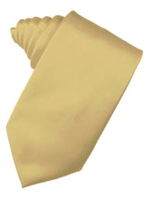 Load image into Gallery viewer, Harvest Maize Green &quot;Premier&quot; Satin Formal Neck Tie
