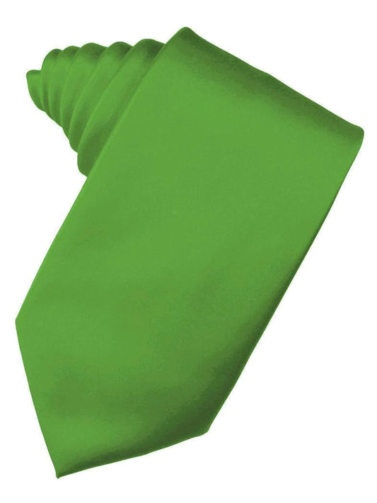 Kelly Green "Premier" Satin Formal Neck Tie
