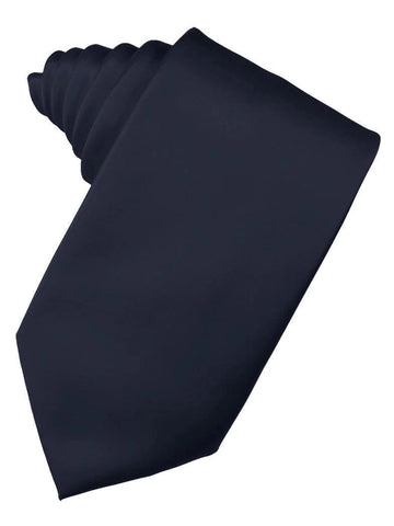Midnight "Premier" Satin Formal Neck Tie