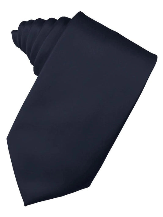 Midnight "Premier" Satin Formal Neck Tie
