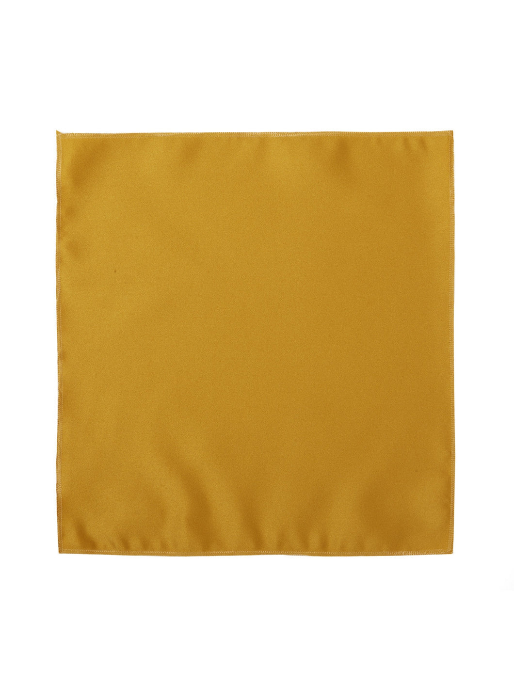 Deluxe Satin Formal Pocket Square (Gold)