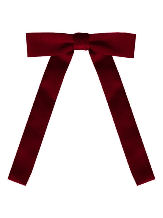Men's Burgundy Satin Western Kentucky String Tie