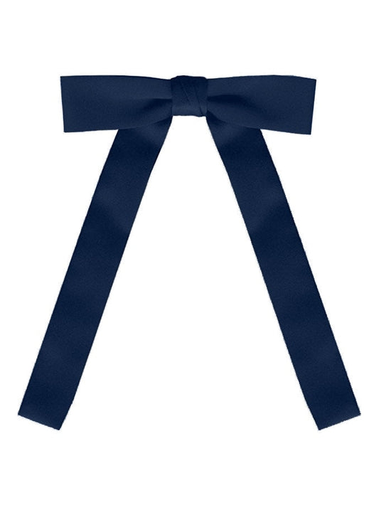 Men's Navy Satin Western Kentucky String Tie