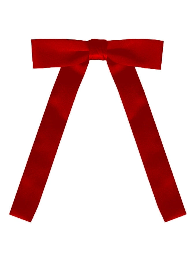 S.H. Churchill & Co. Men's Red Satin Western Kentucky String Tie