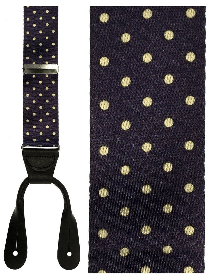 Manhattan" Black & Khaki Silk Suspenders – Fine Tuxedos