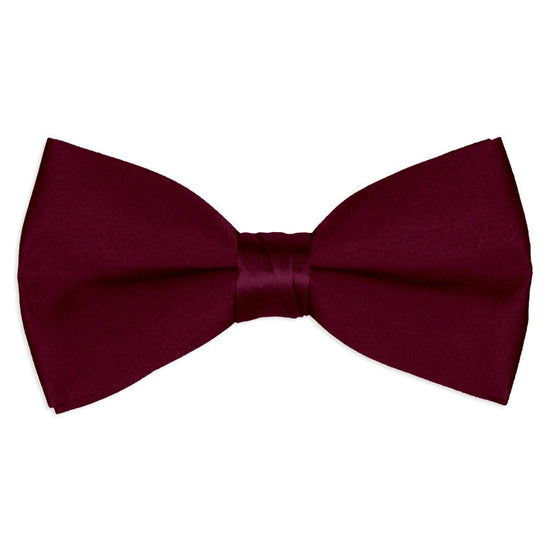 Burgundy Tuxedo Bow Tie