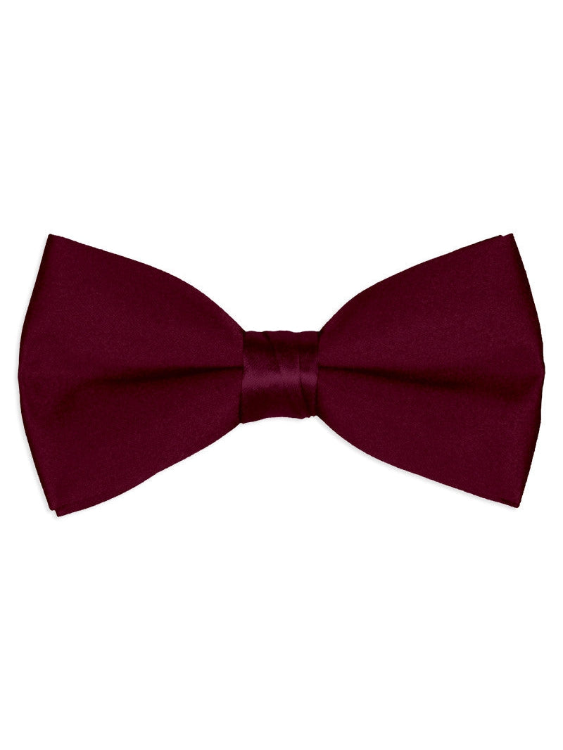 Burgundy Tuxedo Bow Tie