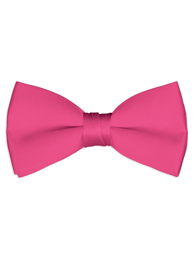 Hot Pink Tuxedo Bow Tie