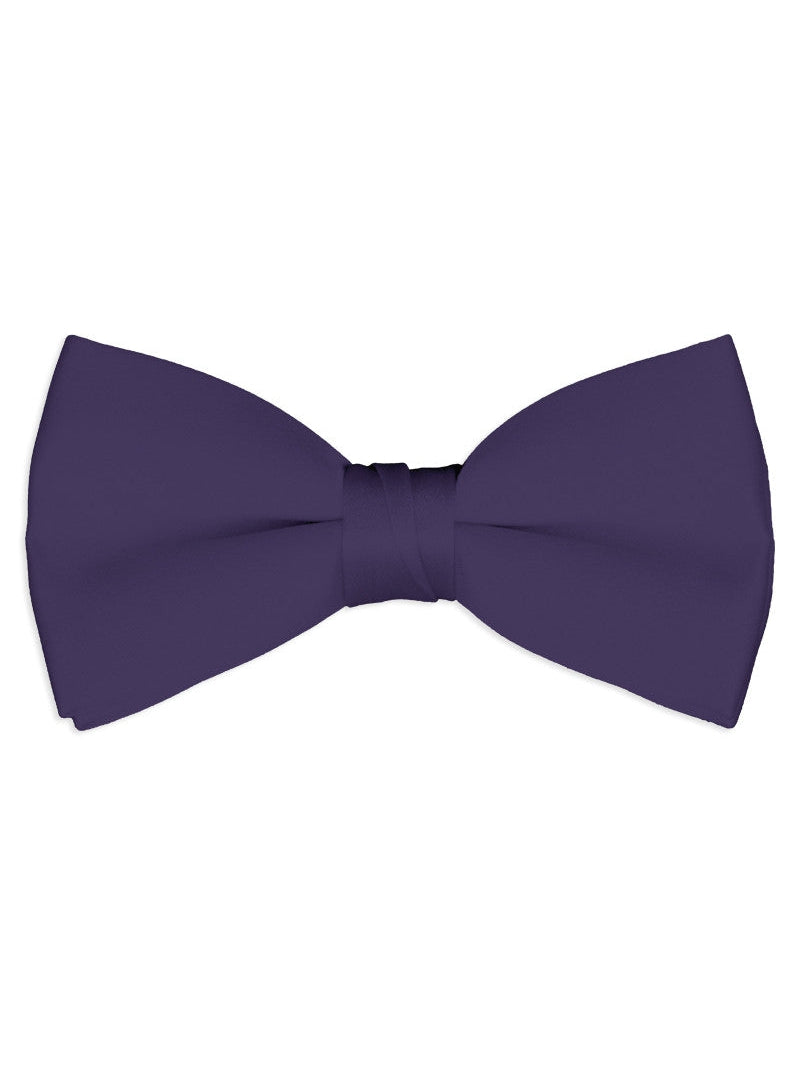 Lapis Purple Tuxedo Bow Tie