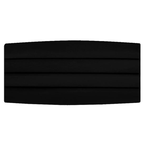 Black Satin Cummerbund