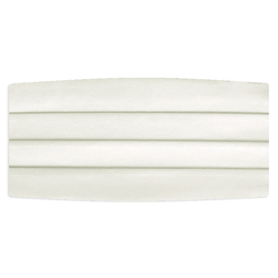 Ivory Cummerbund
