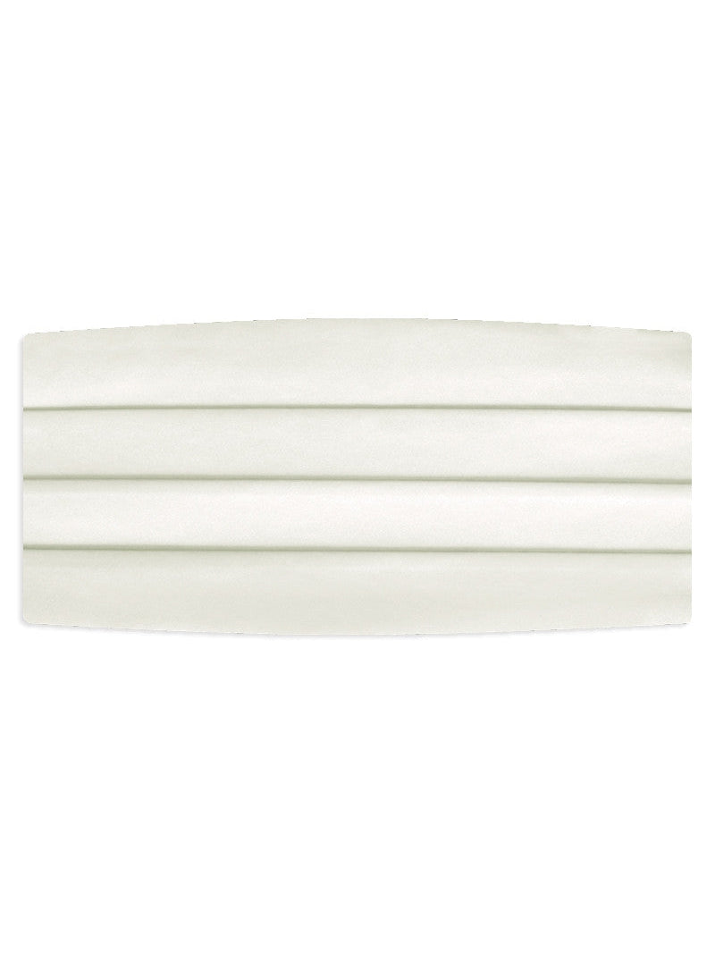 Ivory Cummerbund