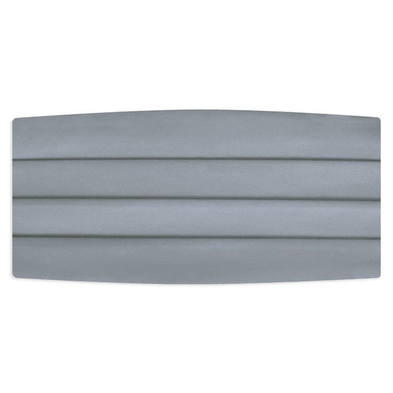 Silver Cummerbund