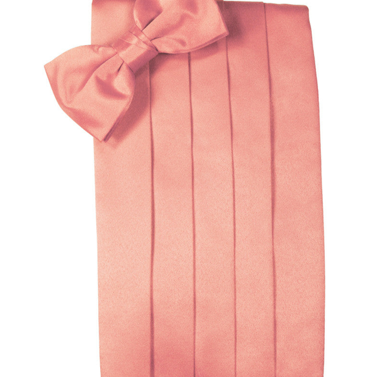 Coral Reef "Premier" Satin Cummerbund Set