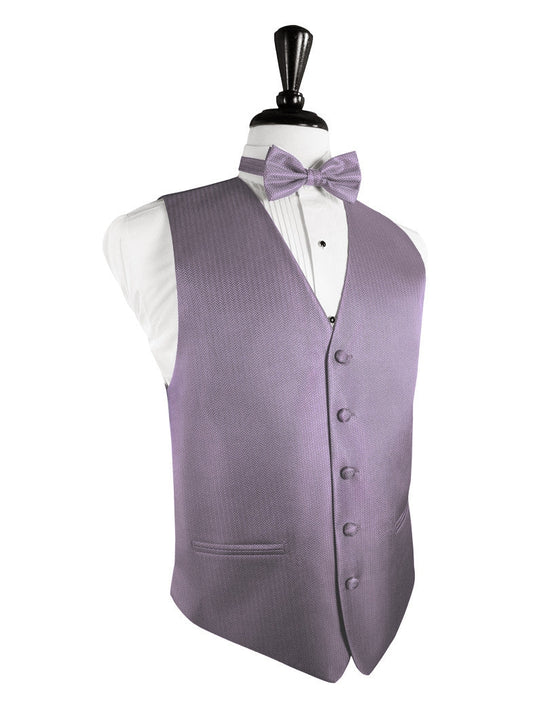 Heather Herringbone Tuxedo Vest (5X-Large LONG (62-64))