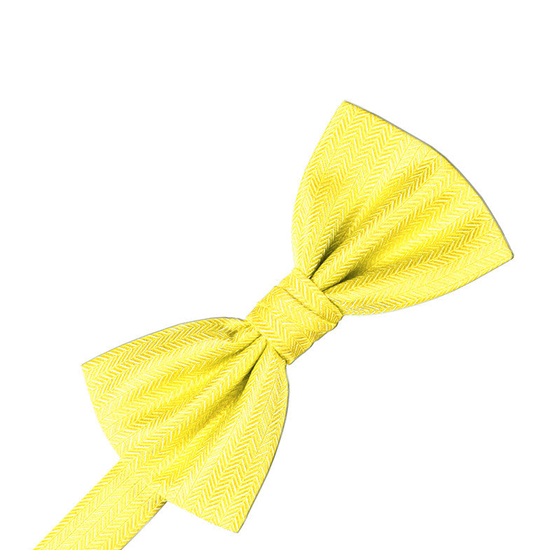 Sunbeam Herringbone Formal Bow Tie