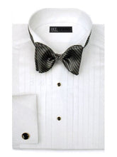Load image into Gallery viewer, Ike Behar Tuxedo Shirt - Wing Collar - 50&#39;s Broadcloth Cotton
