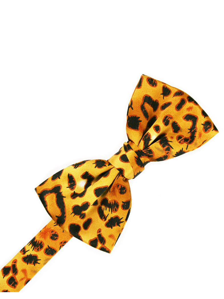 Jaguar Print Formal Bow Tie