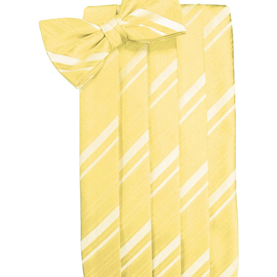 Sunbeam Striped Satin Cummerbund Set