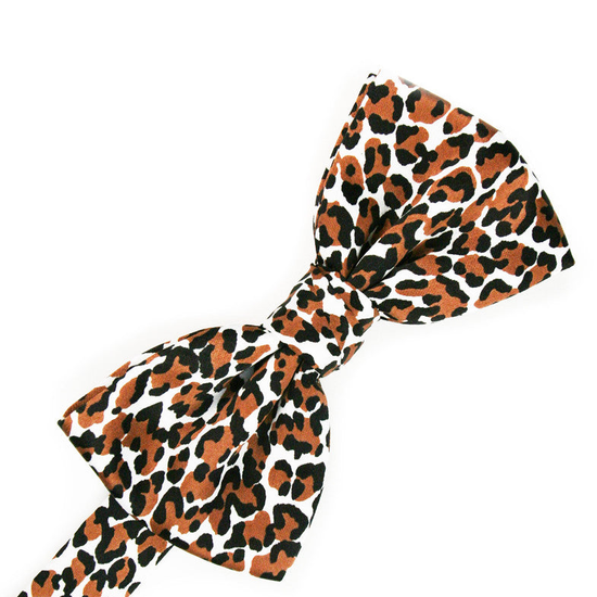 Leopard Print Formal Bow Tie