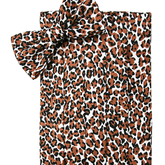Leopard Print Cummerbund Set by Cardi
