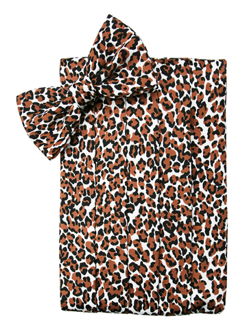 Leopard Print Cummerbund Set by Cardi