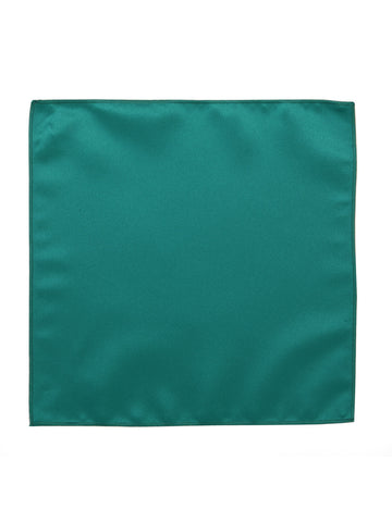 Deluxe Satin Formal Pocket Square (Teal )