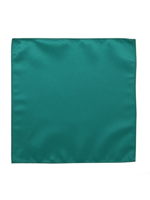 Deluxe Satin Formal Pocket Square (Teal )