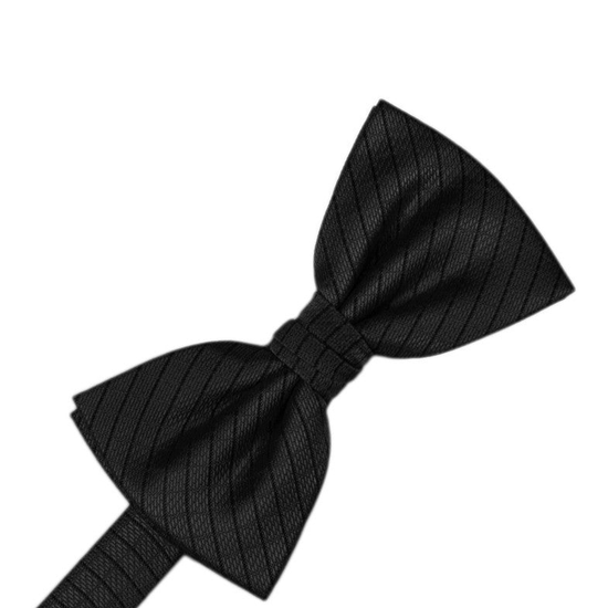 Black Diamond Grid Pattern Formal Bow Tie