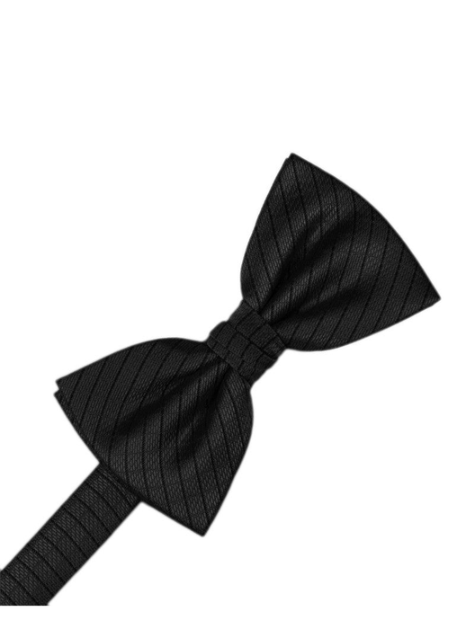 Black Diamond Grid Pattern Formal Bow Tie